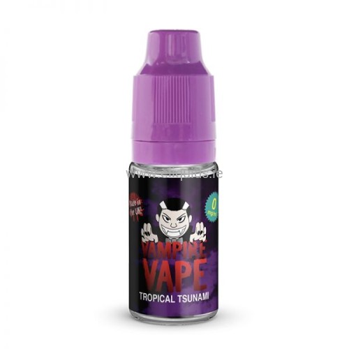 Tropical Tsunami Vampire Vape Juice 10ml – Pineapple mango menthol blend – available at eliquids.ie