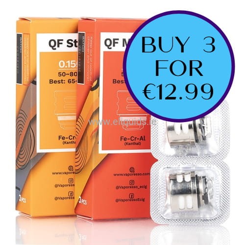 vaporesso qf coils Uwell Caliburn G3 & GK3 Pod Replacement Cartridges