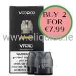 Voopoo VMATE V2 Cartridge - 2ml - Pack of 2