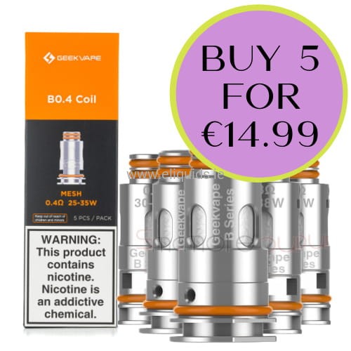 elfbar nachfüll pod läuft aus GEEK VAPE B SERIES COILS main image 1