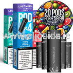 Lost Mary 4 In 1 Pods – 5 Packs (20 Pods)