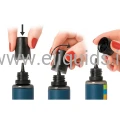 How to open Liqua Mix & Go shortfill bottle – vape e-liquid cap removal guide from eliquids.ie Ireland