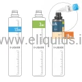 Nicotine booster mixing chart for Liqua Mix & Go 50ml – how to get 1.5mg, 3mg or 6mg strength – eliquids.ie Ireland
