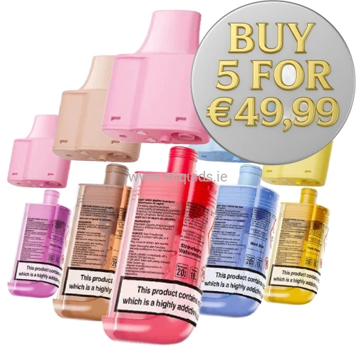 Lost Mary vape pods promotional offer – premium nicotine salt disposable pods with multiple flavours, special bundle deal and high-quality packaging.
