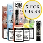 Lost Mary Tappo Replacement Pods 5-Pack