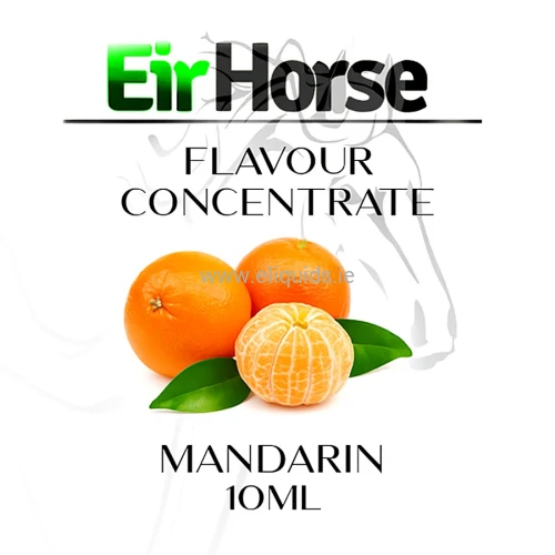 Eirhorse Mandarin Flavour Concentrate 10ml – sweet and juicy mandarin flavouring for DIY e-liquid mixing
