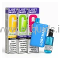 Lost Mary BM6000 disposable vape devices with boxes on white background.