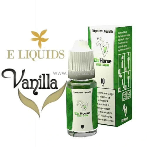 Eirhorse Vanilla 10ml e-liquid bottle and retail packaging
