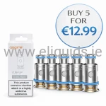 Aspire AF Mesh Coil Heads (Pack of 5)