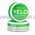 VELO Bright Spearmint nicotine pouches with English and Irish nicotine warning