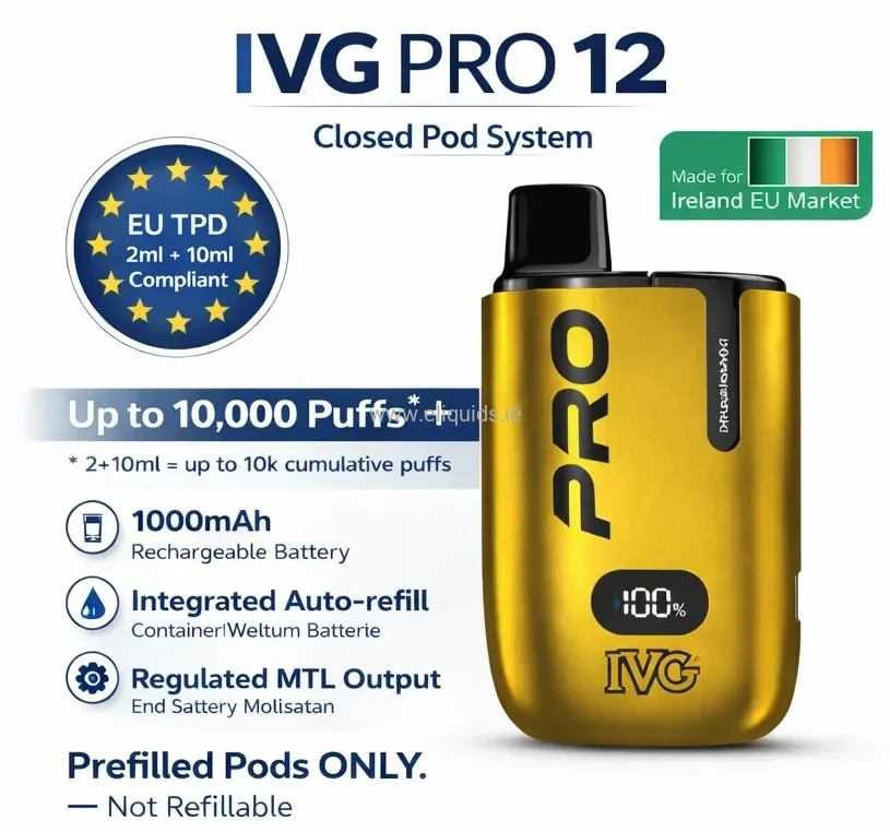 how to refill ivg pro 12 IVG Pro 12 main image 0