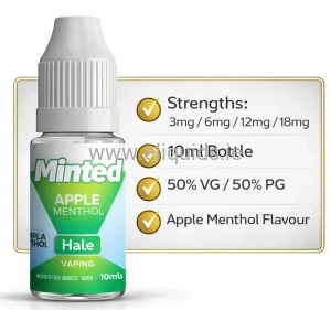 Hale Apple Menthol Vape Juice 10ml