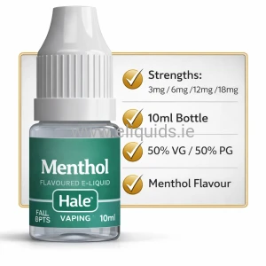 Hale Menthol Vape Juice 