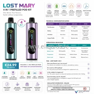 Lost Mary Big Puff Vapes | 10K & BM6000 Kits