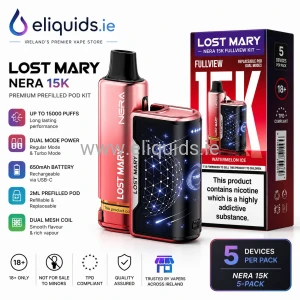 Lost Mary NERA 15K Kits