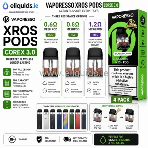 Vaporesso XROS Pods COREX 3.0 