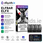 Elf Bar ELFX Replacement Pods 3 Pack