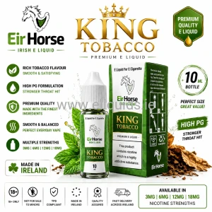 Eirhorse King Tobacco 10ml E-Liquid