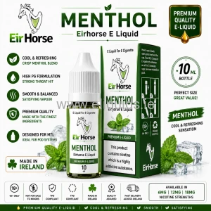 EirHorse Menthol E-Liquid