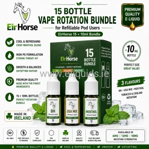 EirHorse 15×10ml Vape Juice Bundle