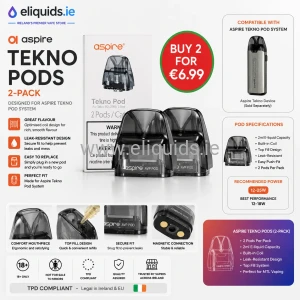 Aspire Tekno Pods (2-Pack)