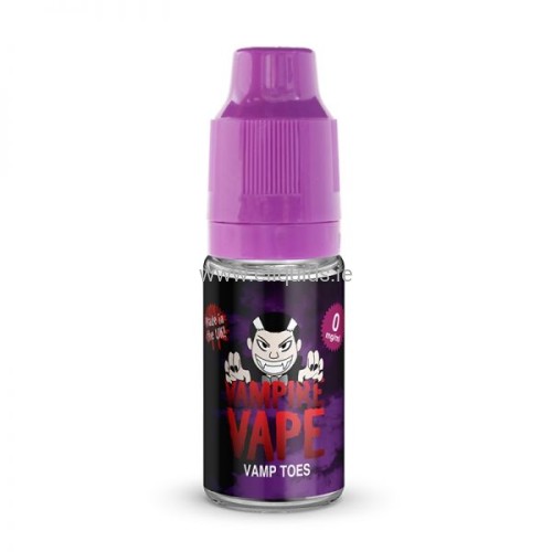 Vamp Toes Vampire Vape Juice 10ml – Fruity cordial e-liquid – available at eliquids.ie
