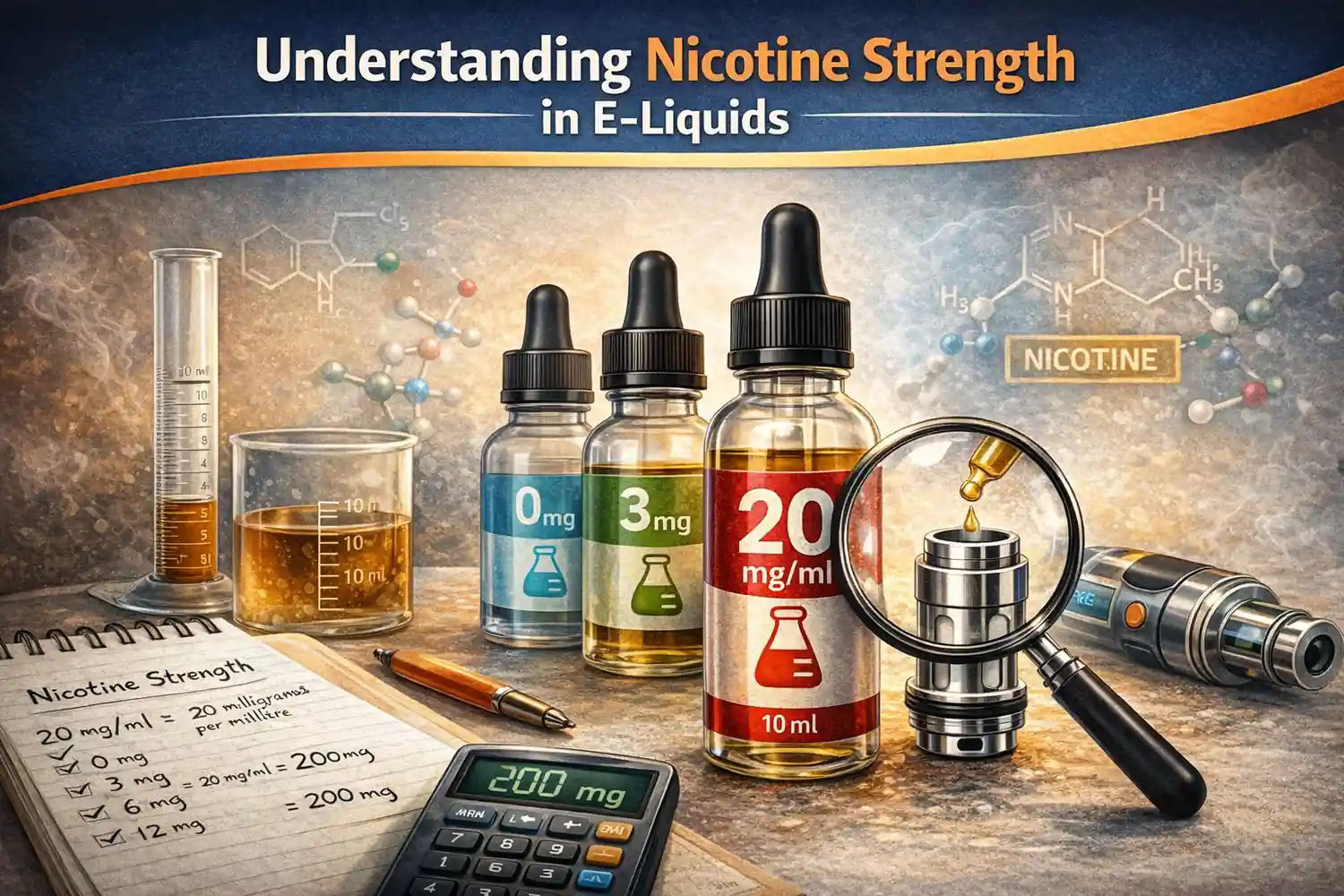 Understanding Nicotine Strength in E-Liquids
