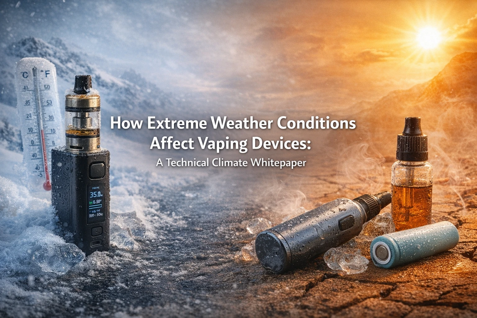 Extreme Weather Effects on Vaping Devices: Ireland & Travel Analysis
